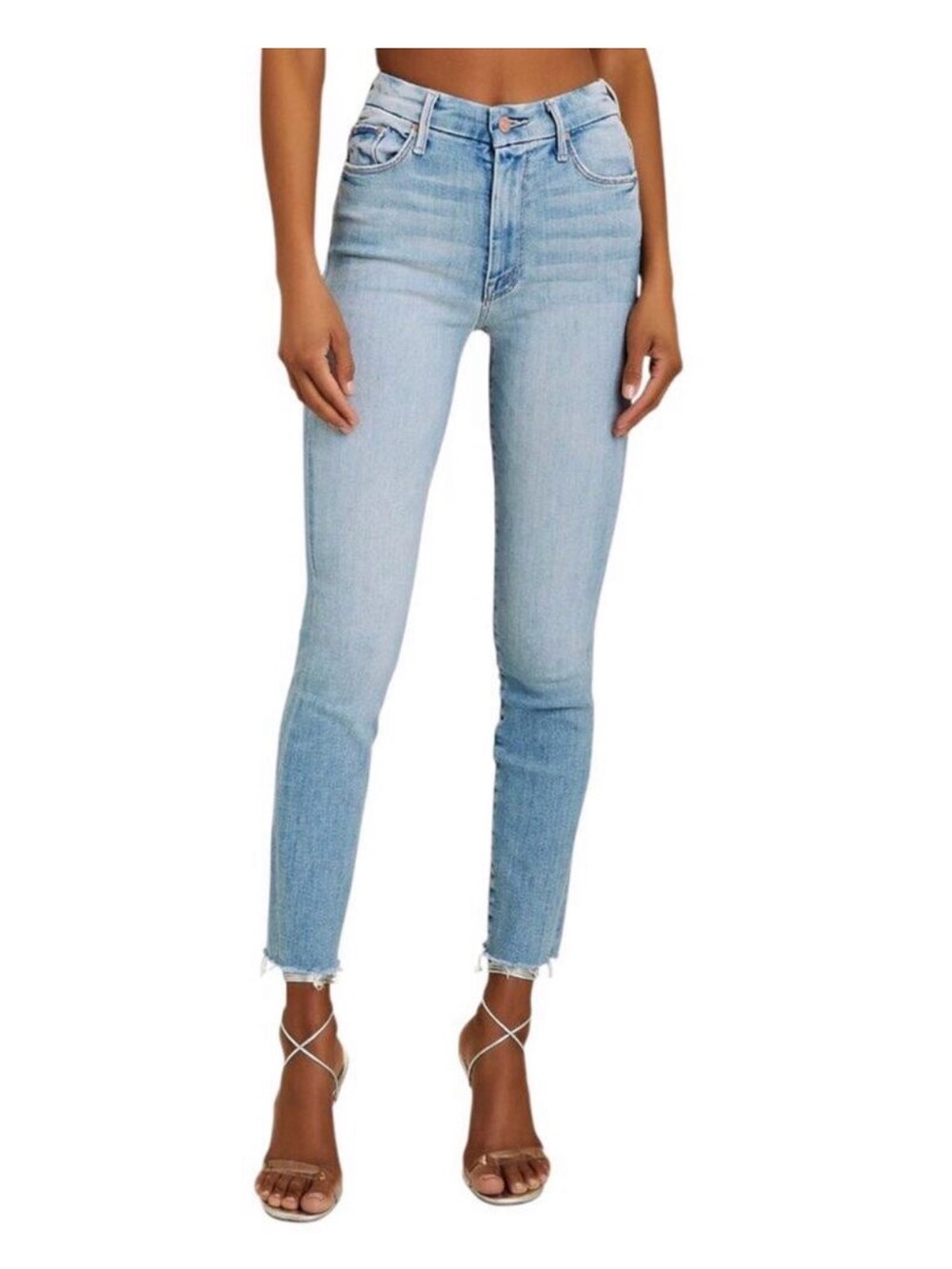 Mother denim size 25 The looker ankle fray Au Revoir